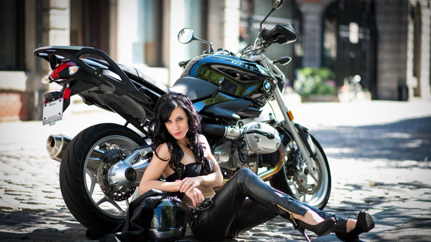 European women on bikes in Yerevan